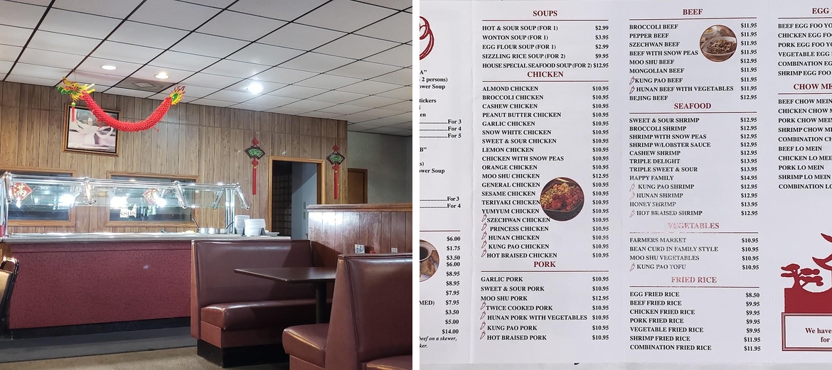 Mandarin House Menu