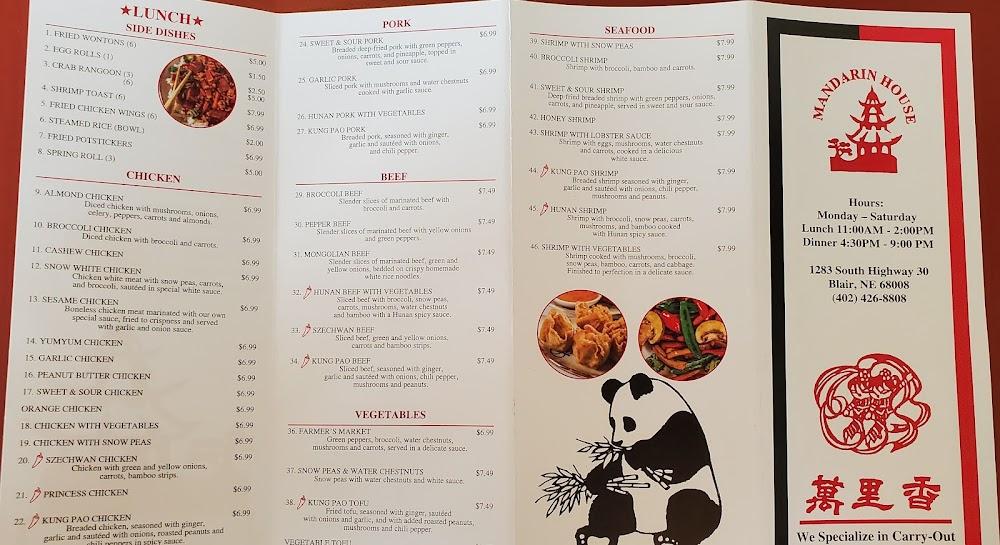 Mandarin House Menu image 3